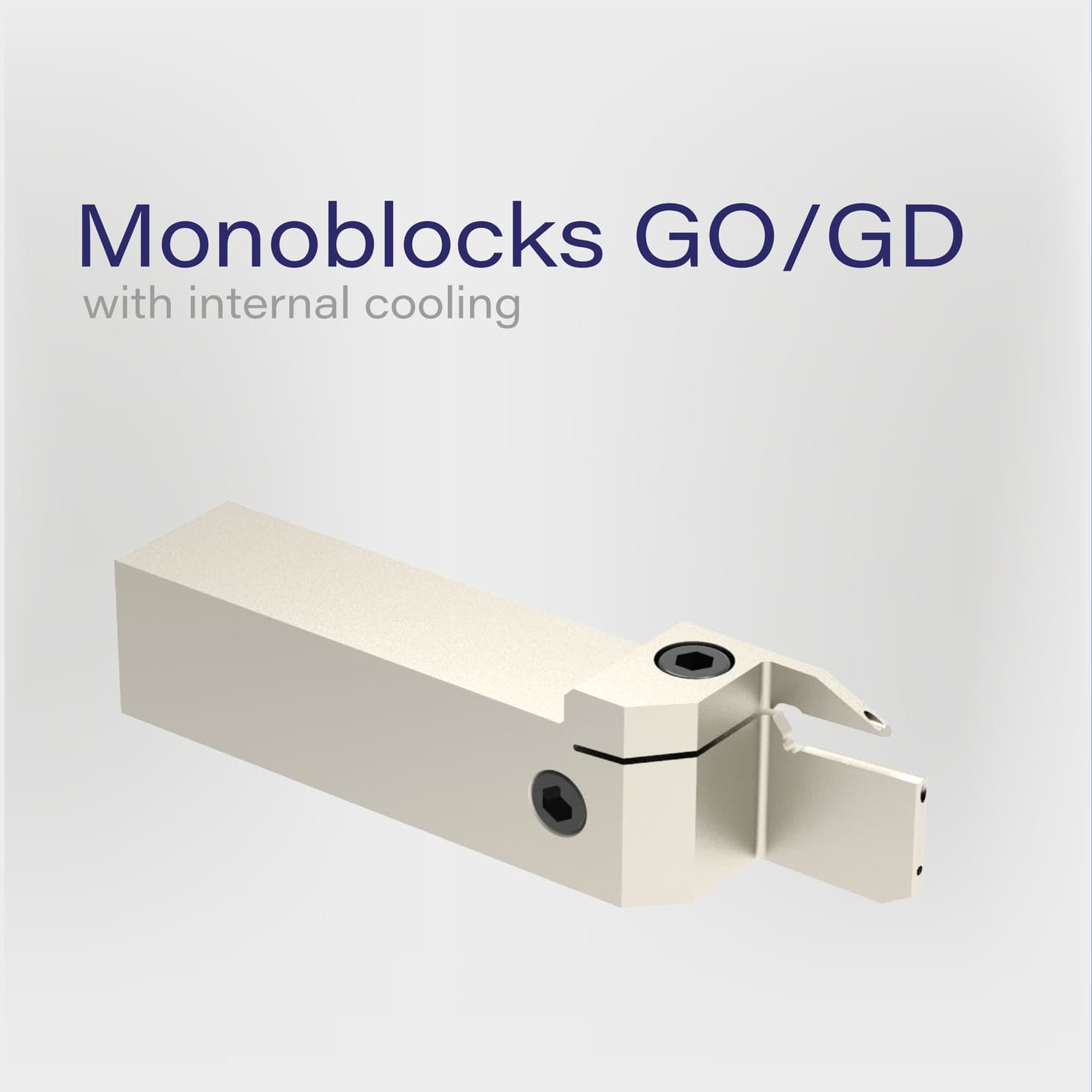 Monoblocks GO/GD with internal cooling