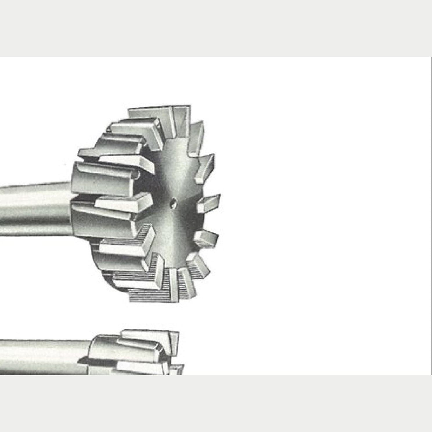 Shell & face mill — shank/arbor mount