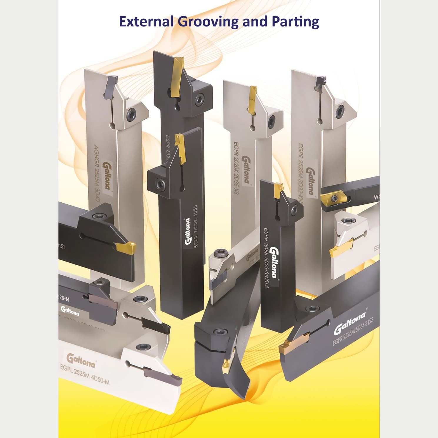 Grooving and parting toolholders